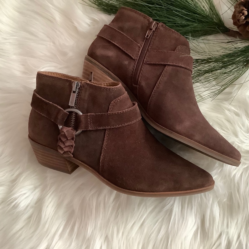 Lucky brand Ankle boots Burnished brown 8.5 Enitha